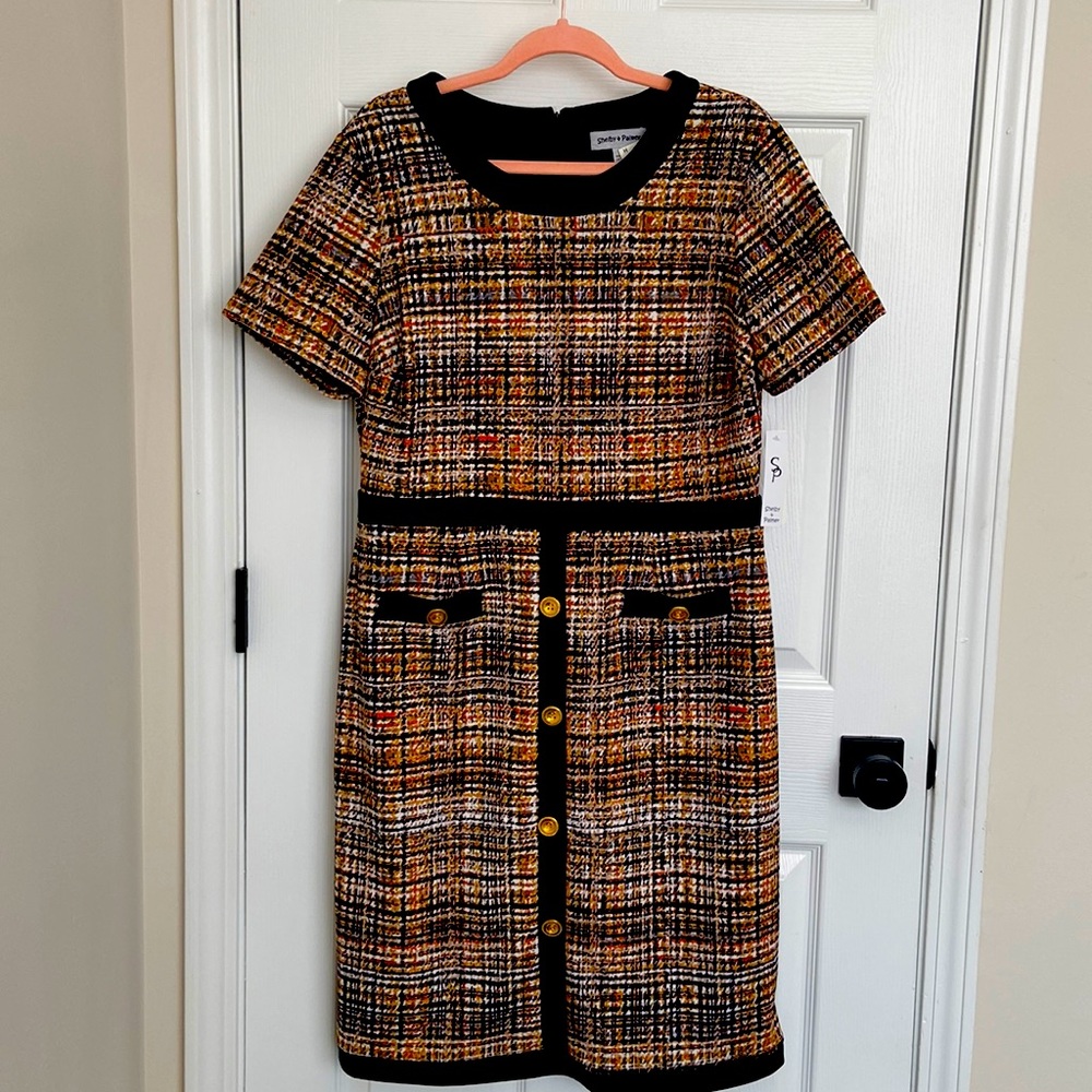 Shelby and Palmer Fall Lights Dress, SZ 16, NEW